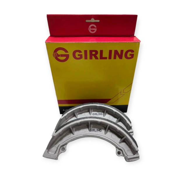 Girling Brake Shoes BSA A65 A75 Triumph T120 TR6 Full Width TLS OEM: 37-1996