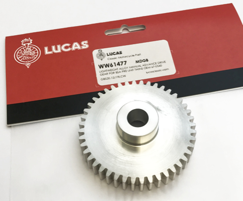 BSA A7 A10 Magneto Drive Gear Genuine Lucas OEM K2F MDGB 67-0540 Made In England