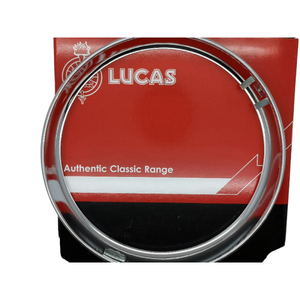 Lucas Chrome Motorcycle Headlamp Rim 5-3/4 Inch BSA Triumph 99-0691 LU534343